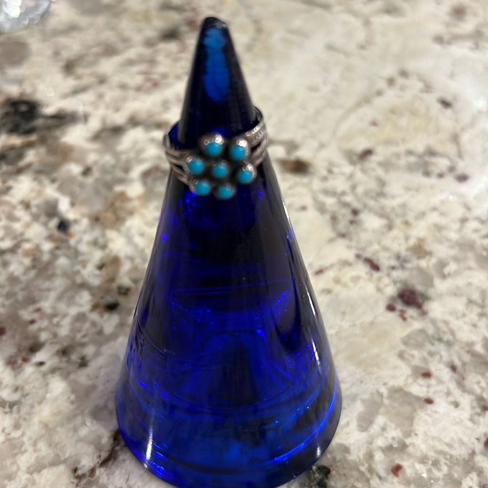 Size 7 Turquoise ring